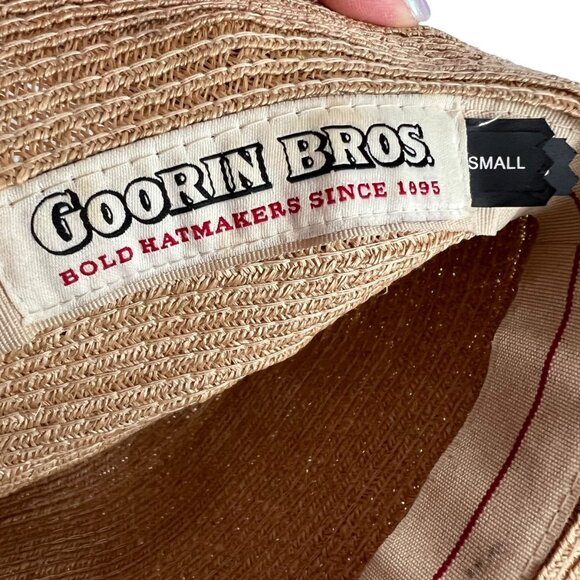 Goorin Bros straw fedora hat - Picture 8 of 8